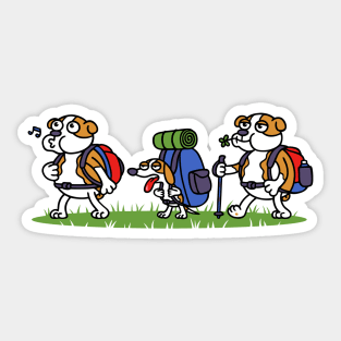 trekking Sticker